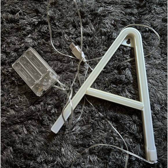 Neon letter “A” sign - Picture 4 of 4